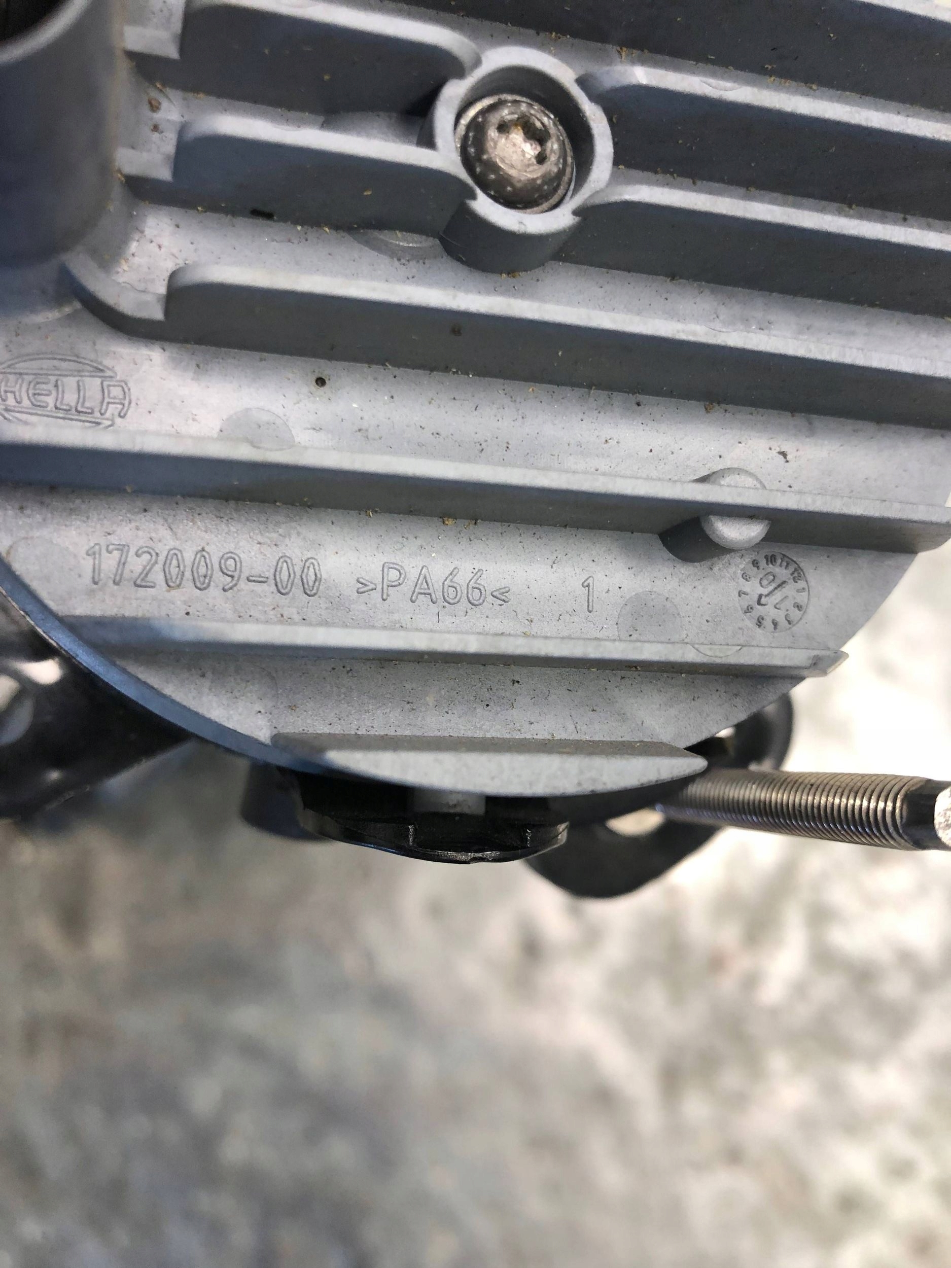 mlhovka levý pravý předek LED VW T5