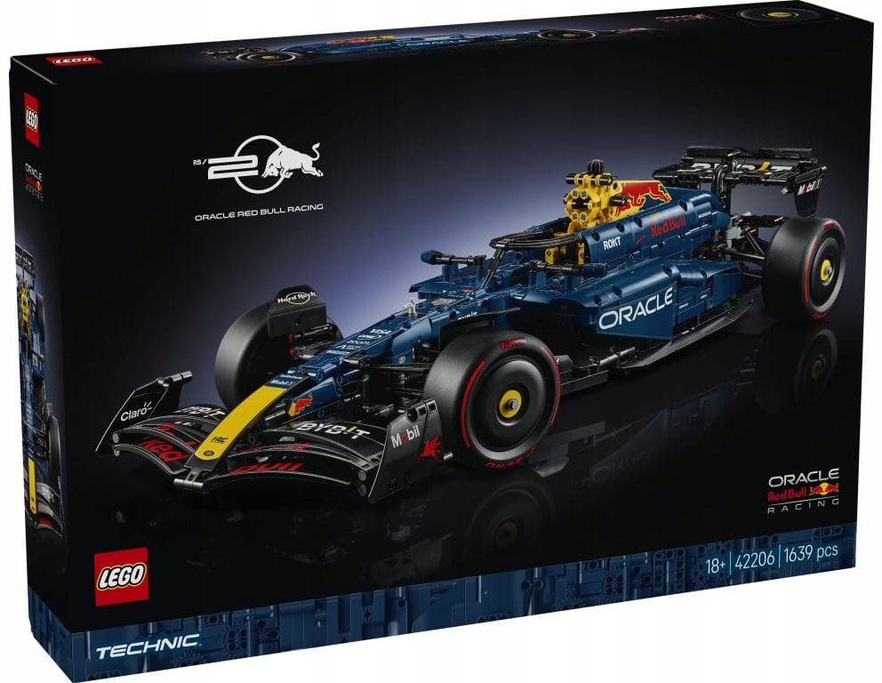 Lego Technic Formule F1 Oracle Red Bull Racing RB20 Sada Kostek 42206