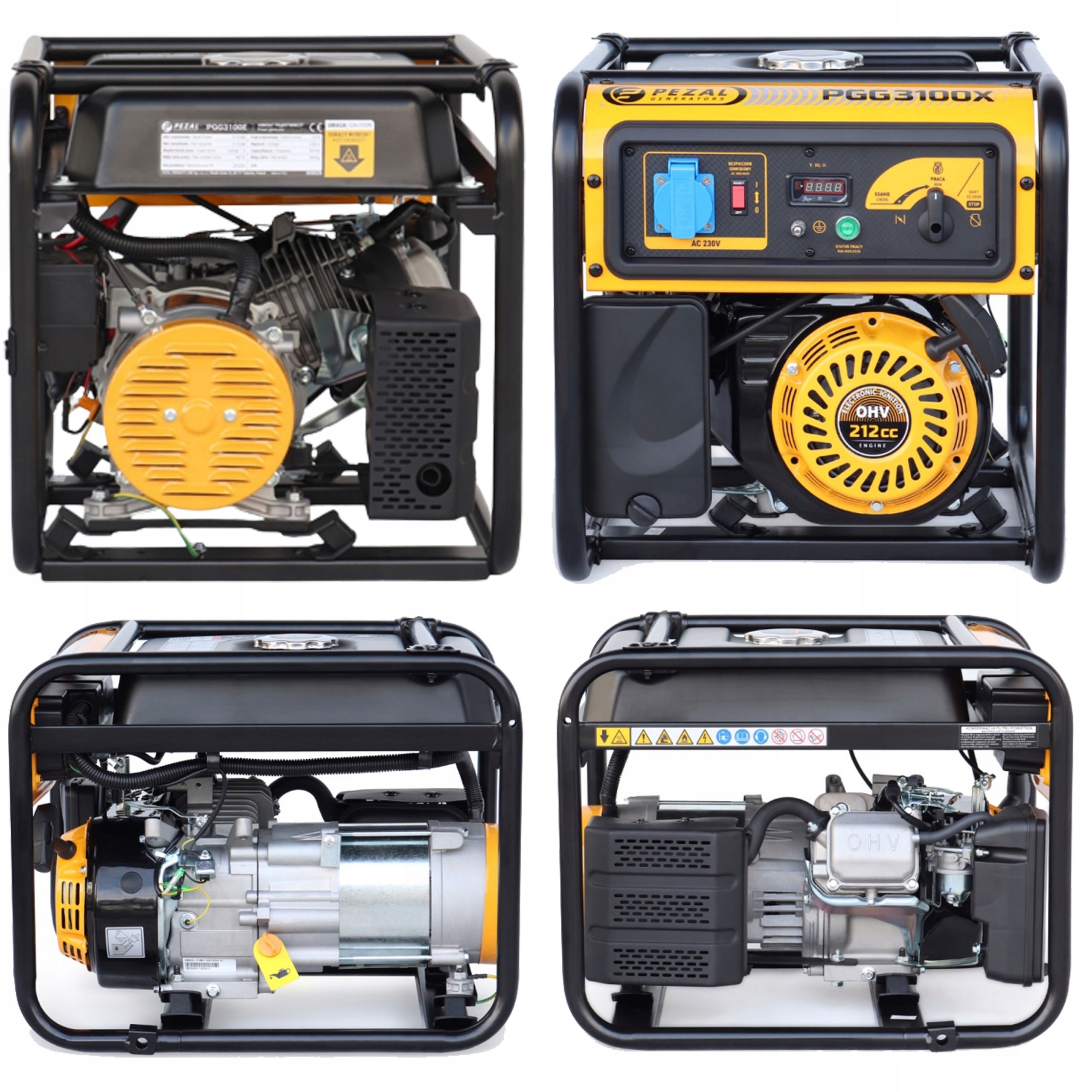 

Agregat Prądotwórczy Pezal PGG3100X 3,3kW Avr