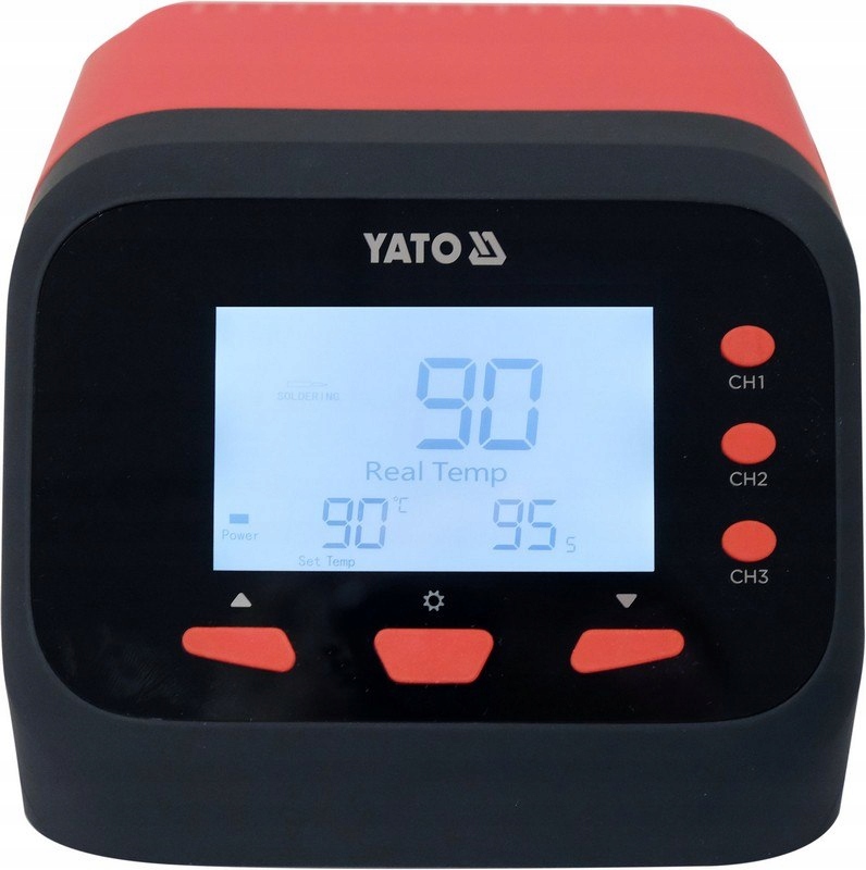 STACJA LUTOWNICZA CYFROWA 75W TYP GROT, WYŚWIETLACZ LCD Moc 75 W