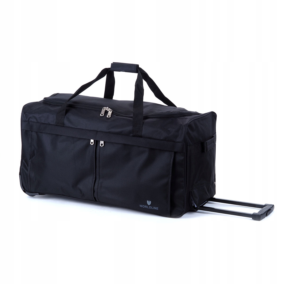 Duża torba podróżna na kółkach miękka z kieszeniami 100l