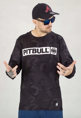 Longsleeve Pit Bull Sportowy Mesh Performance Pro Plus Net Hilltop czarny