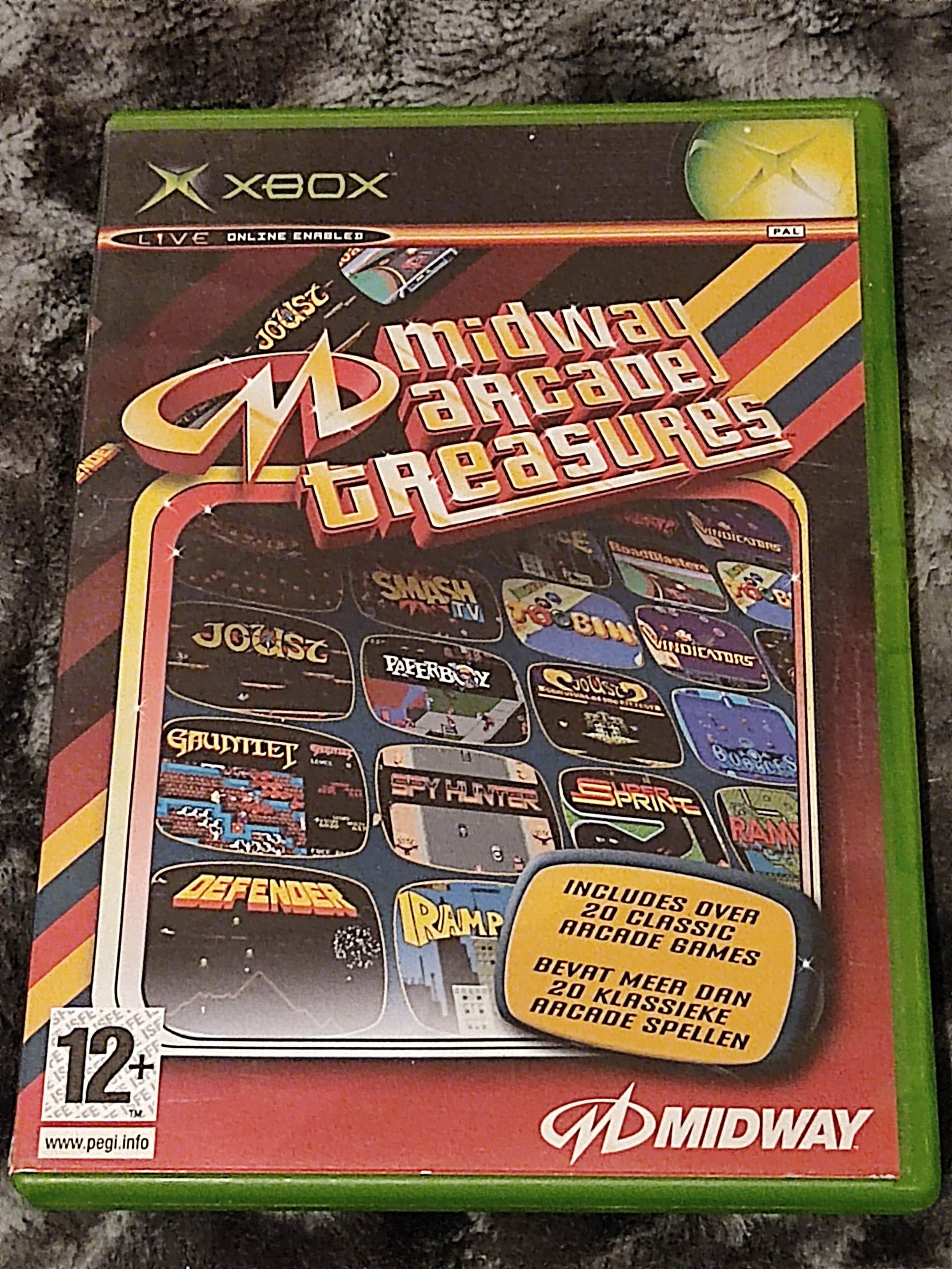 XBOX MIDWAY ARCADE TREASURES GRA MICROSOFT X BOX CLASSIC Platforma Xbox