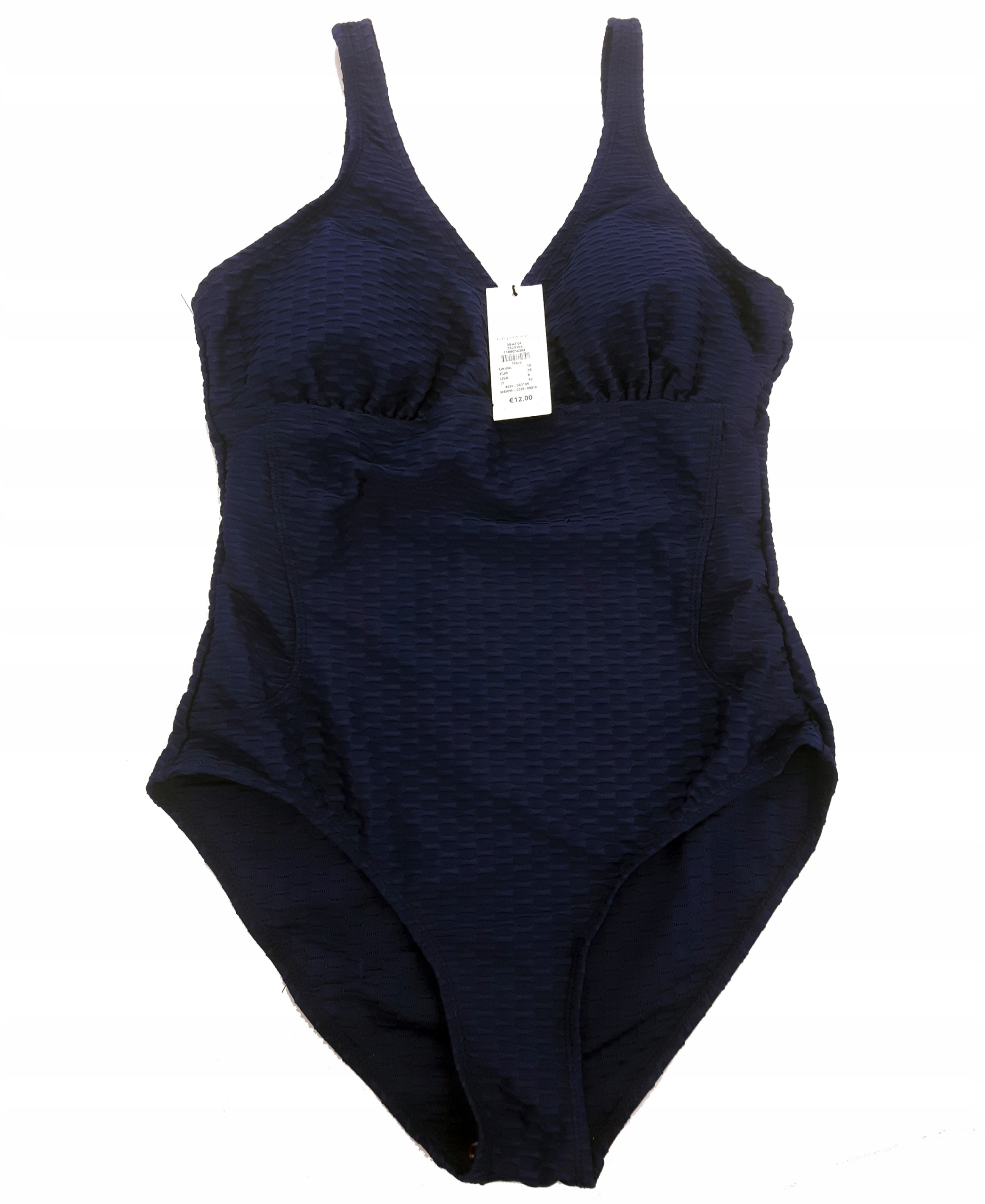 

Primark tłoczony Strój Jednoczęściowy navy _ 36 S