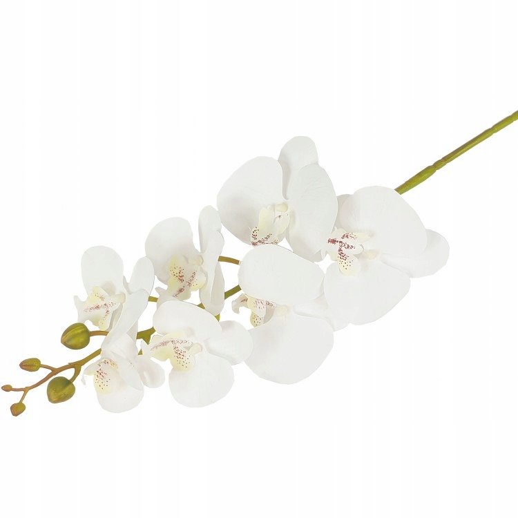STORCZYK ORCHIDEA GAŁĄZKA 7 KWIATÓW 86cm GUMOWY