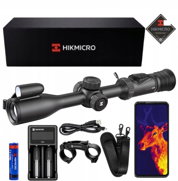 Noční vidění dalekohled Hikmicro Alpex 4K Pro A50PL Lrf bez Ir