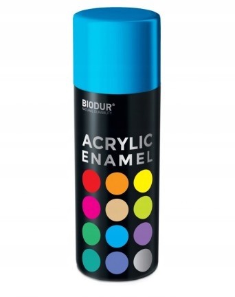 Spray farba akrylowa RAL 5015 niebieski SZYBKO SCHNIE