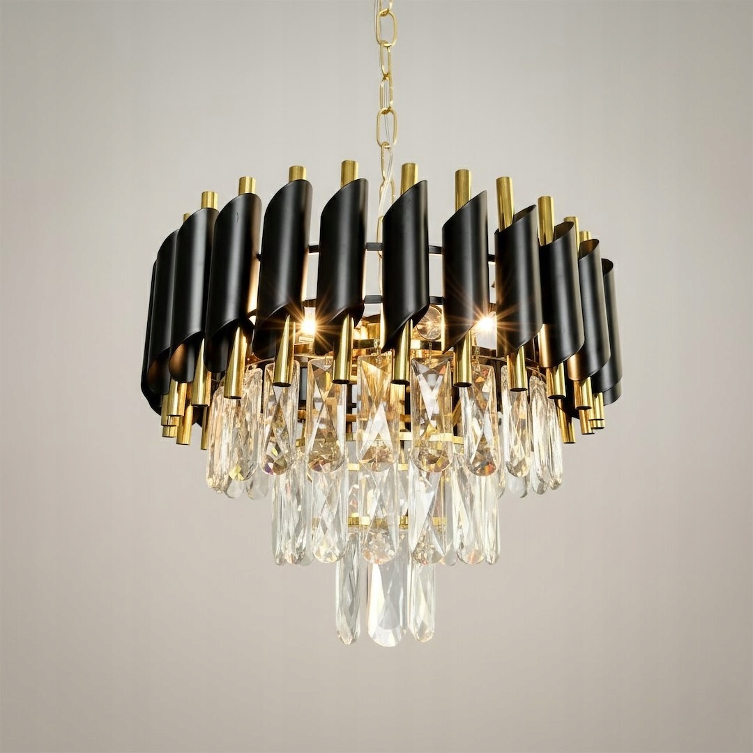MiLAGRO Luster Cristal 5Xe14 Stropná lampa Závesné osvetlenie
