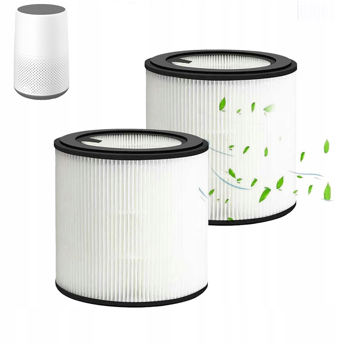 Filtr Hepa Chip wymienny Do Philips Air Purifier Antybakteryjny 2szt