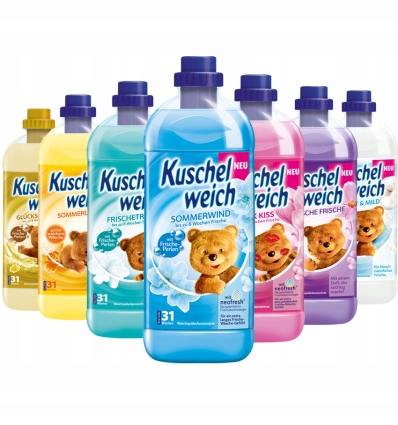 

Kuschelweich Płyn do płukania mix zestaw 7 x 1L De