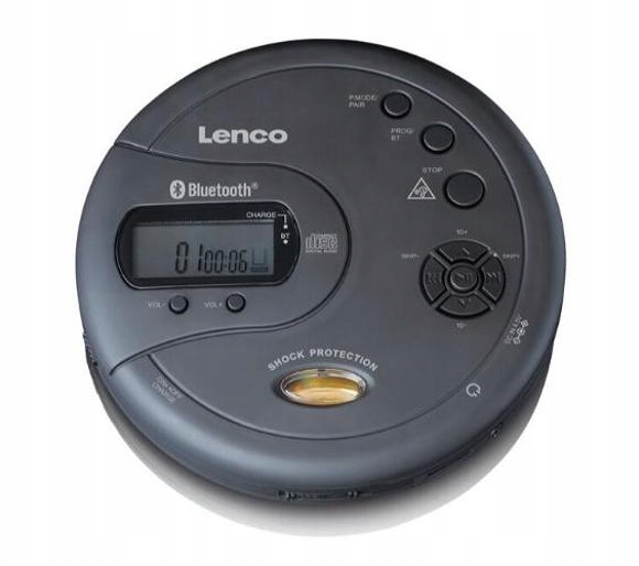 Discman Hi-Fi Lenco CD-300 CD MP3 Esp Bluetooth