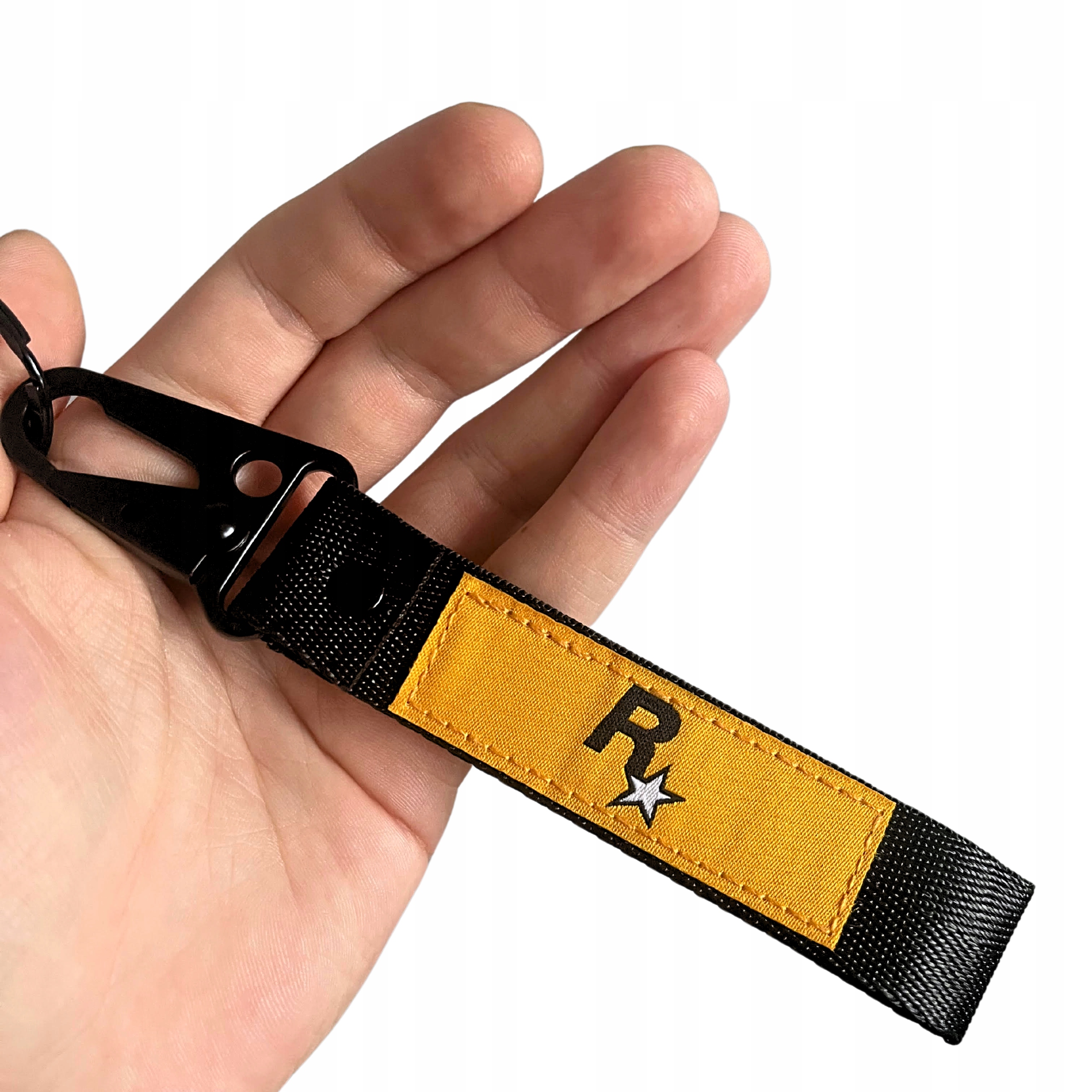 SMYCZ ZAWIESZKA BRELOCZEK ROCKSTAR GTA BRELOK DO KLUCZY MATERIAŁOWA