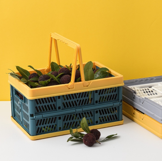 SKŁADANY KOSZ SKRZYNKA DO DOMU AUTA Z RĄCZKAMI EAN (GTIN) 05900100723289