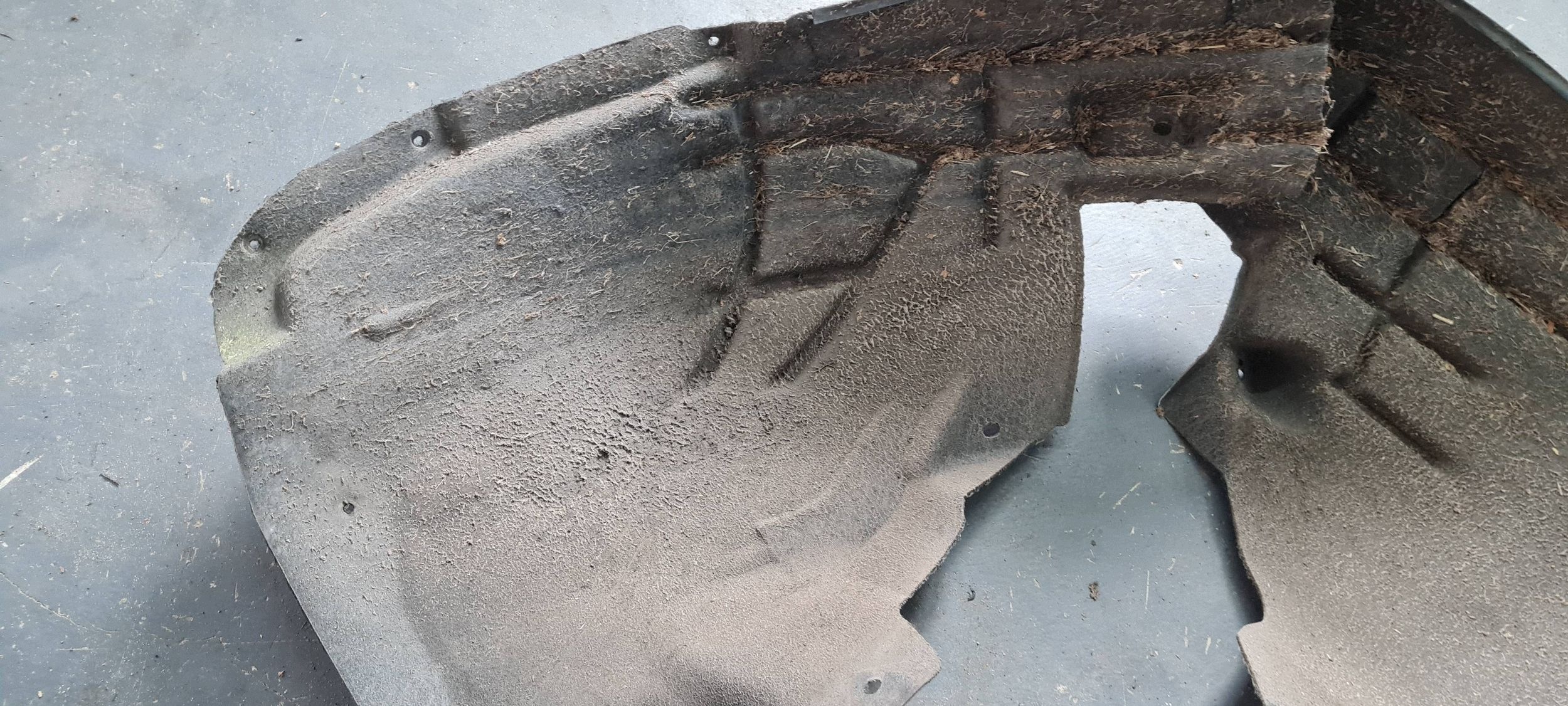 Q5 8R SQ5 LIFT mudguard left left front MATERIAL ORG 8R0821171L