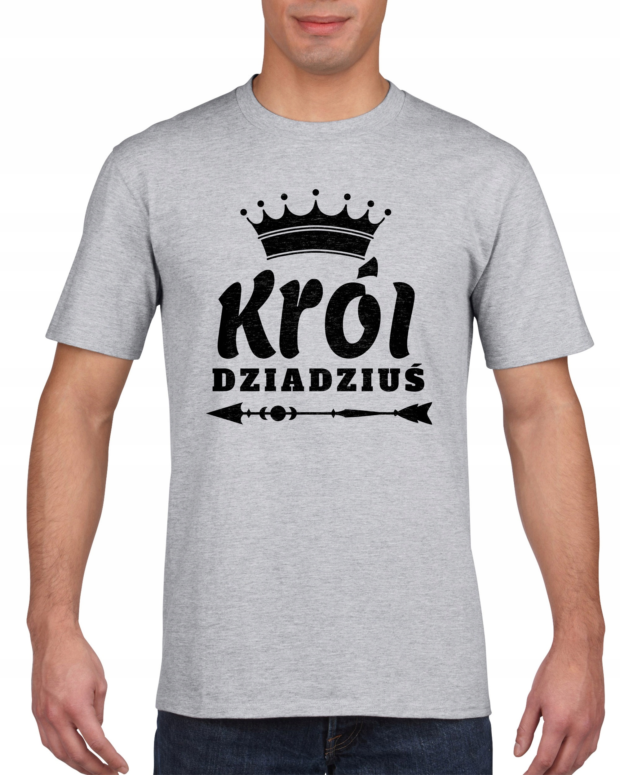 

Koszulka męska Dziadek Krol Dziadzius s XL