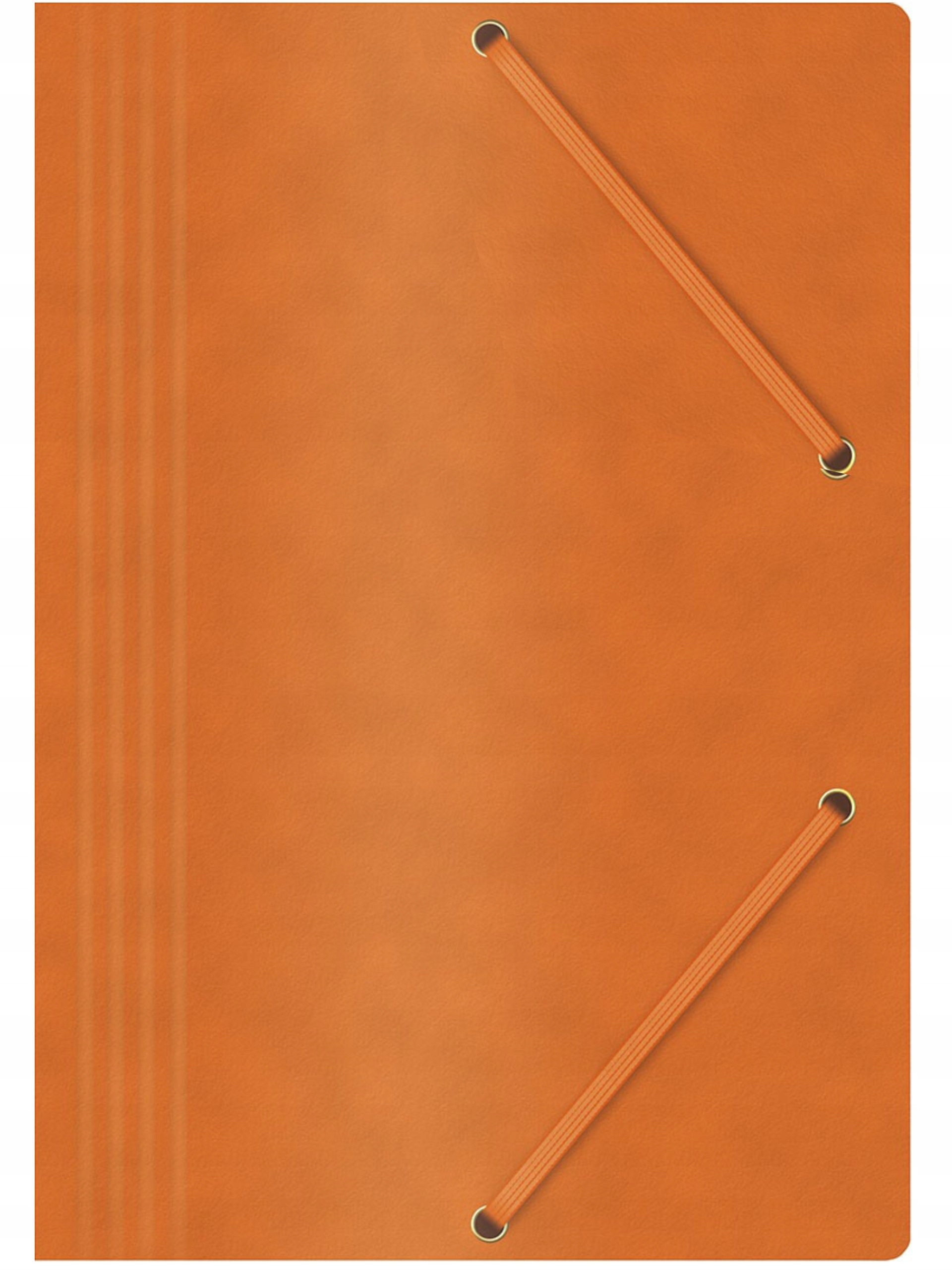 

Teczka z gumką na gumkę preszpan A4 pomarańczowa