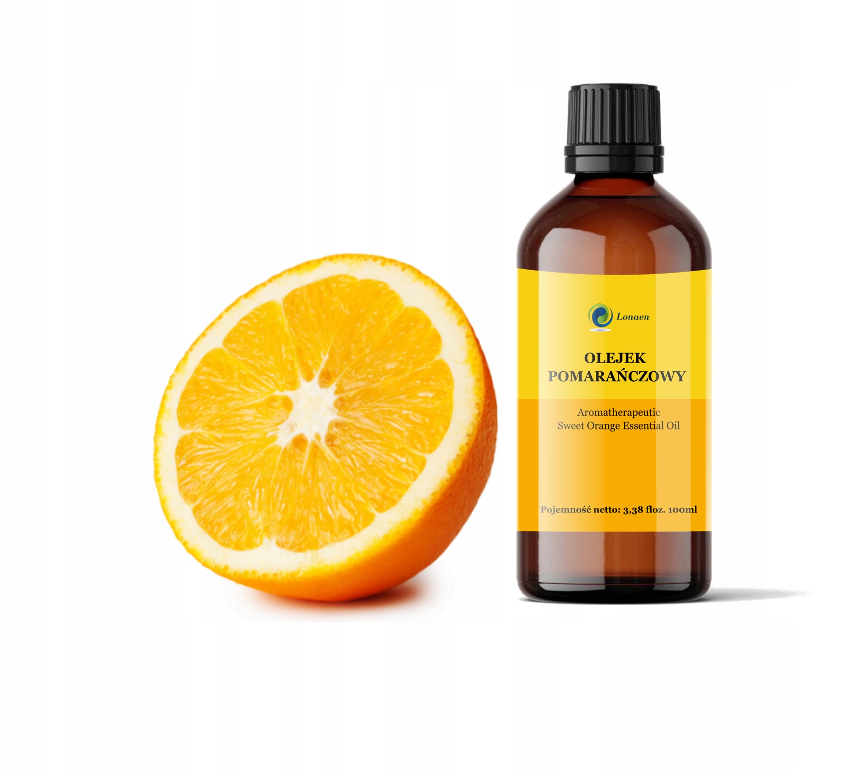 

Olejek Eteryczny Pomarańczowy 100ML Naturalny