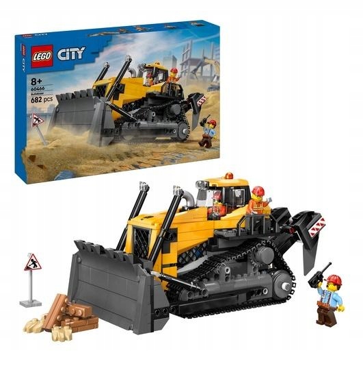 Lego(r) City 60466 Žlutý buldozer