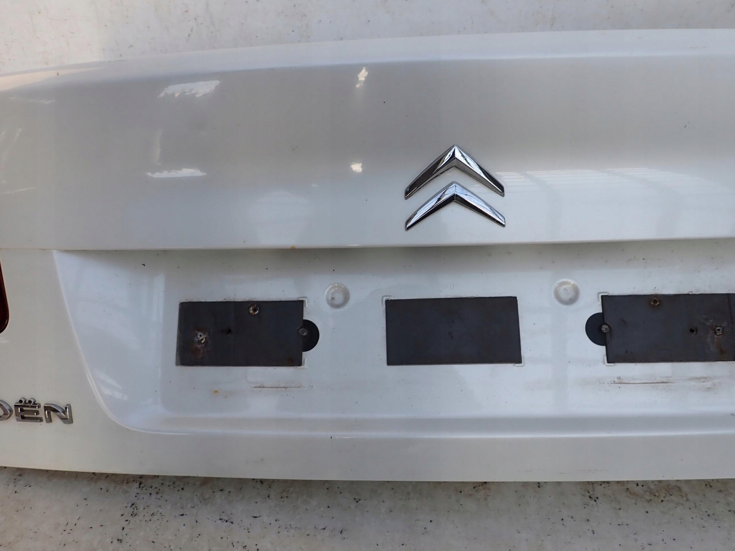 CITROEN C5 III sedan 08- trunk door boot rear part