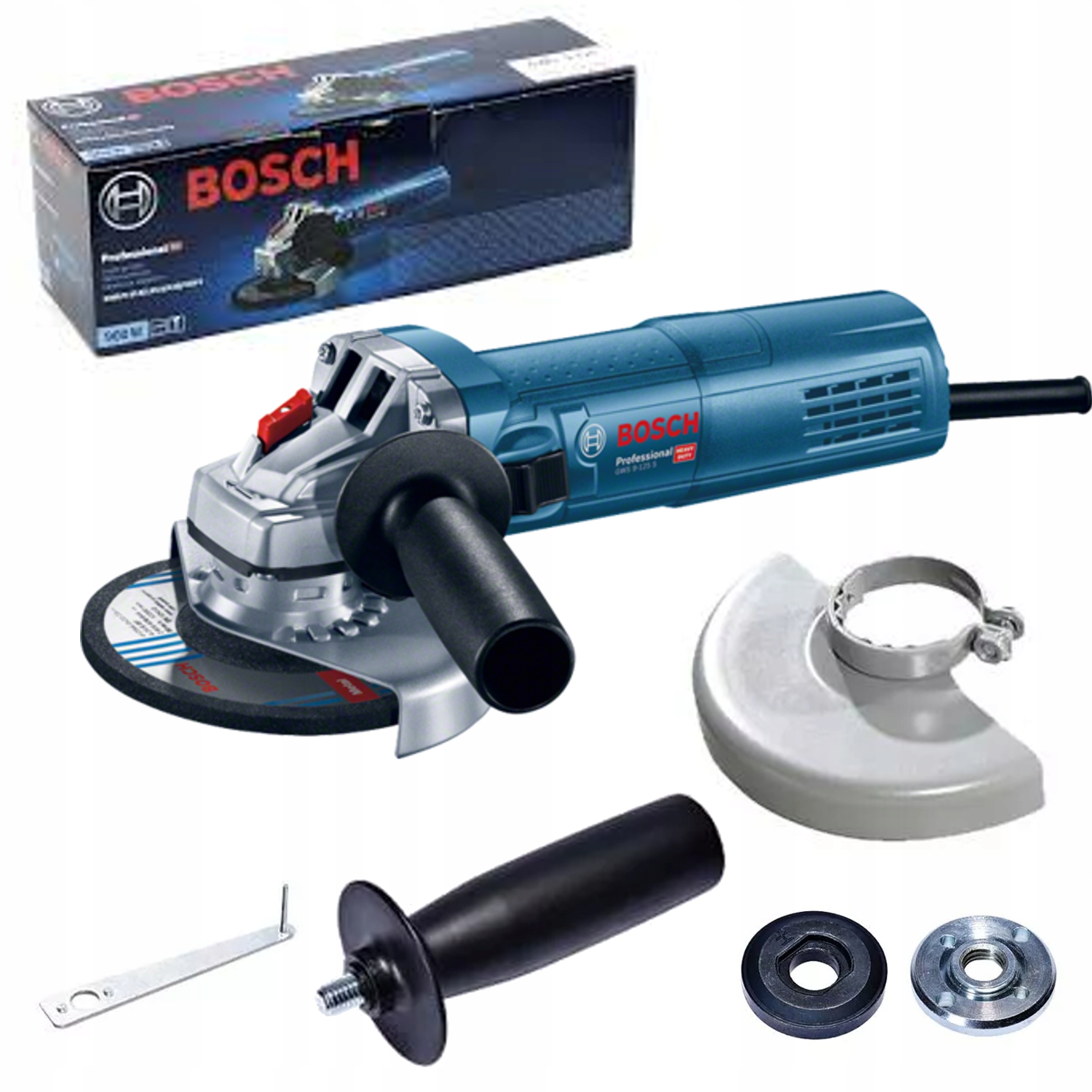 

Szlifierka Kątowa 900W Diax Kątówka Gws 9-12 Bosch