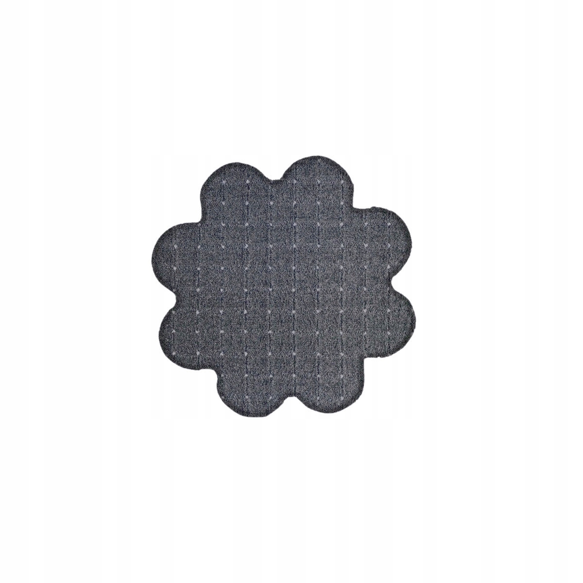160x160 kytka Kusový koberec Udinese šedý kvietok