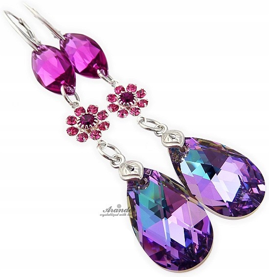 Nové Krystaly – unikátní náušnice Vitrail Bella Stříbro