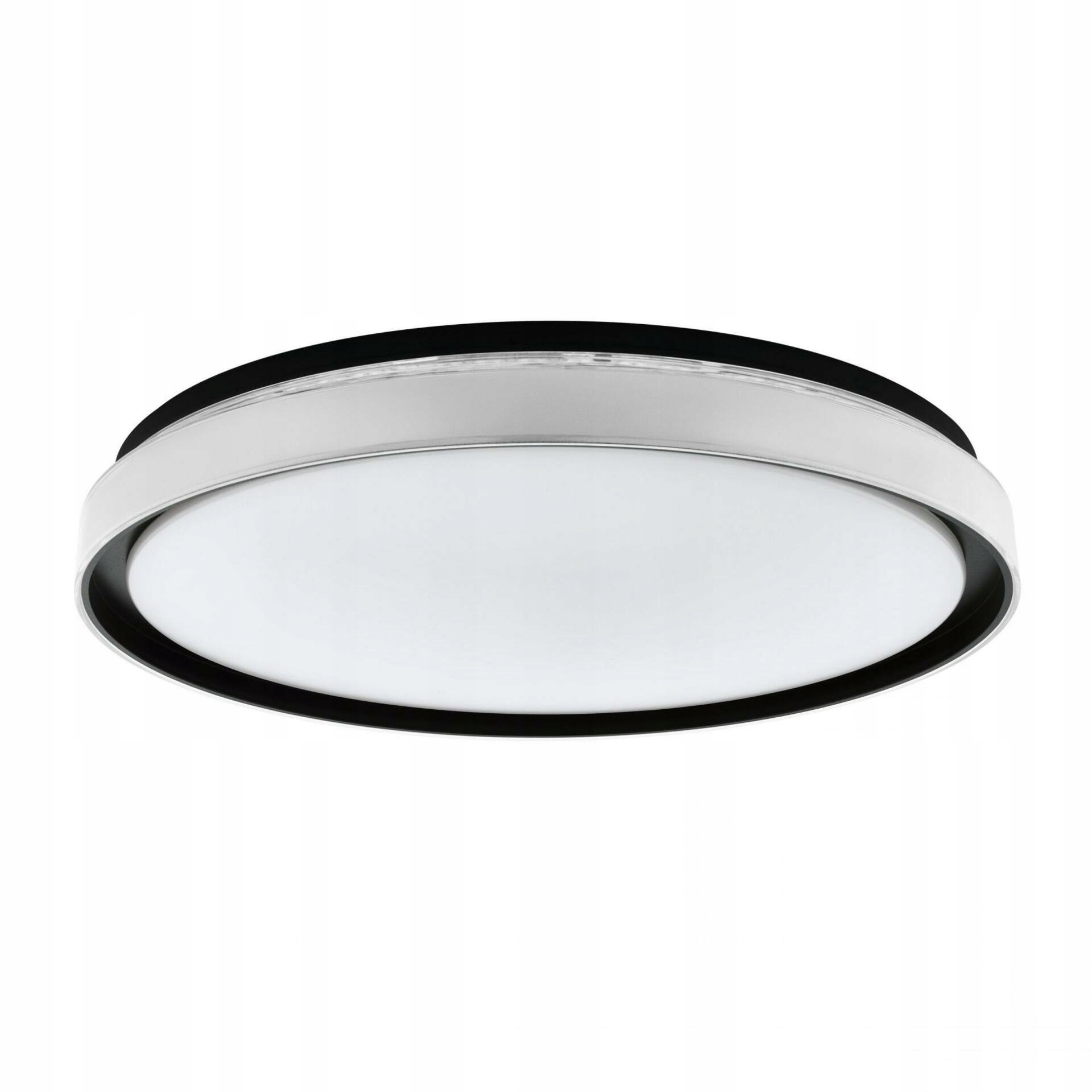 Stropné Led svietidlo Eglo Seluci 40W 4600lm čierna diaľkové ovládanie