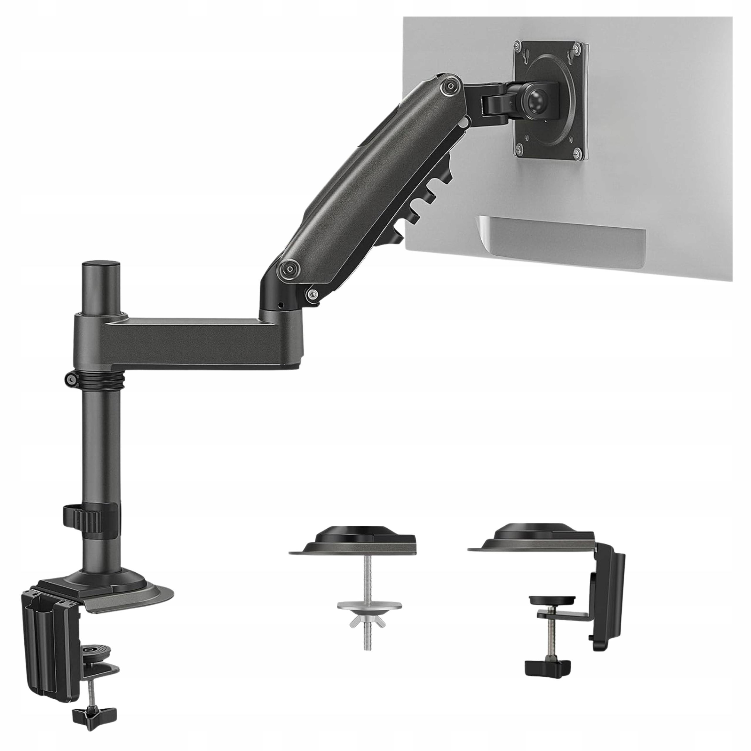 Držák na monitor 13-32 palců Huanuo Plynový pružinový nastavitelný Vesa 75 100