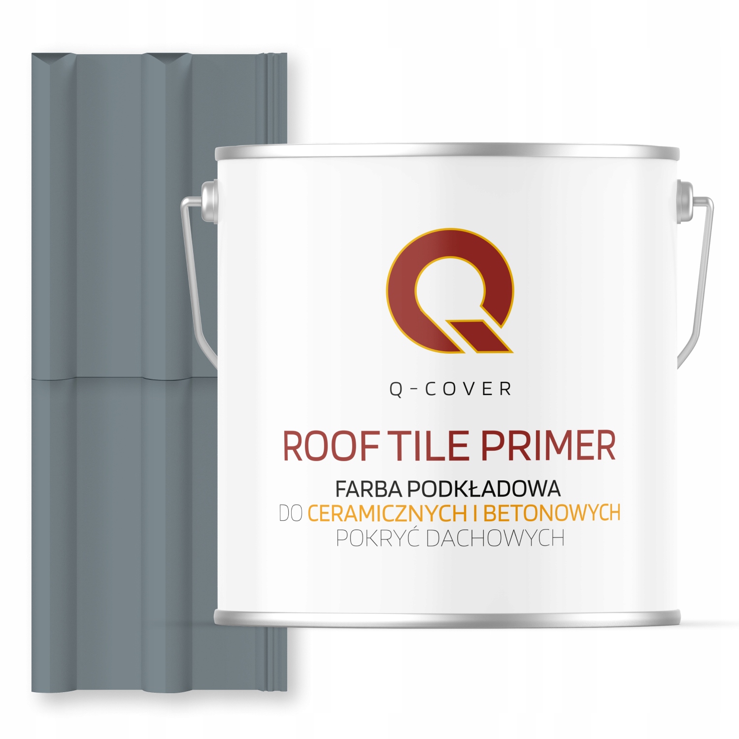 Podkladová Farba Na Keramickú Strechu Veverička Šedá Ral 7000 Mat 5 L