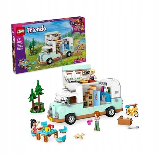Lego(r) Friends 42663 – Dobrodružství V Karavanu Přátel