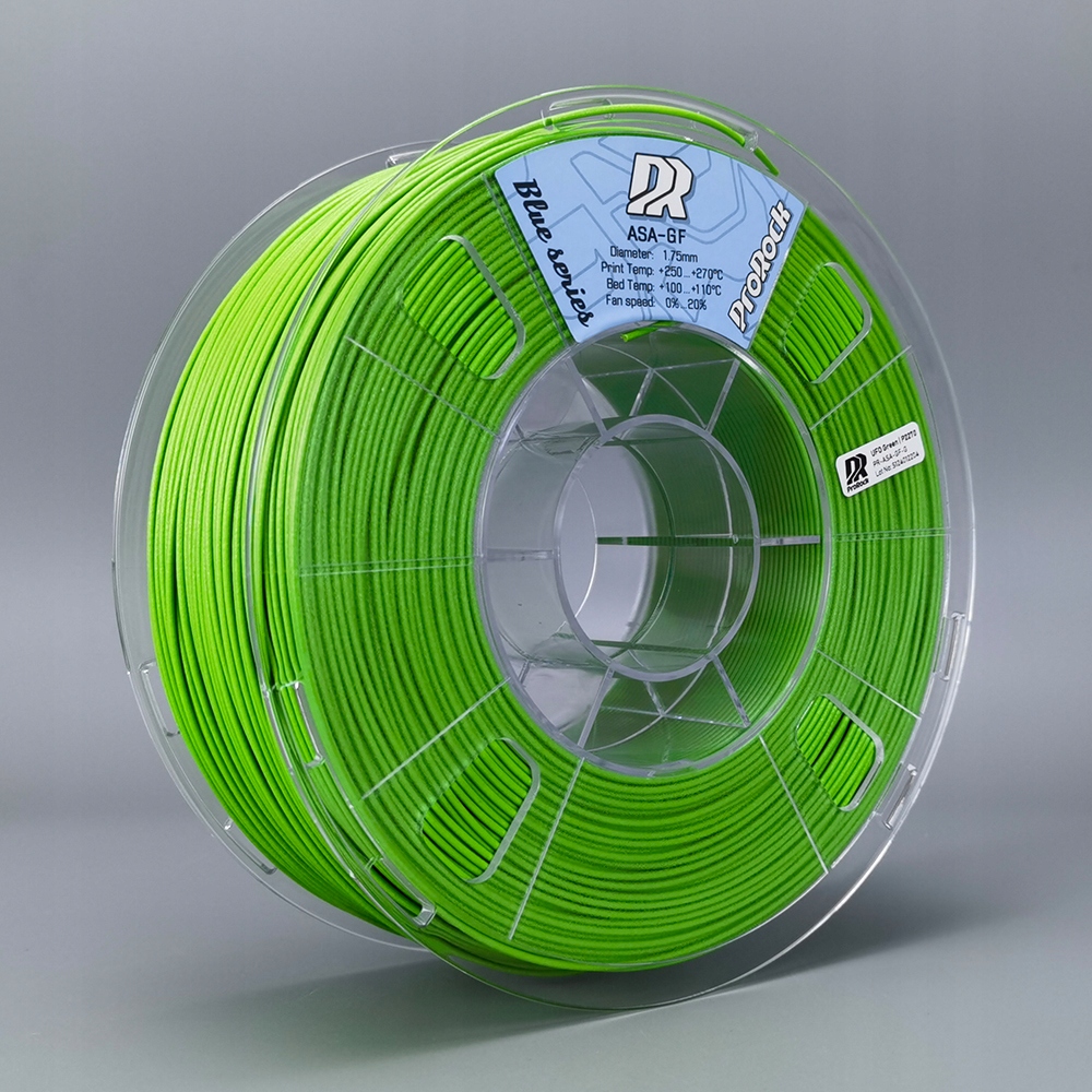 ProRock Filament Asa-gf zielony Pantone 2270 1.75mm 1000g