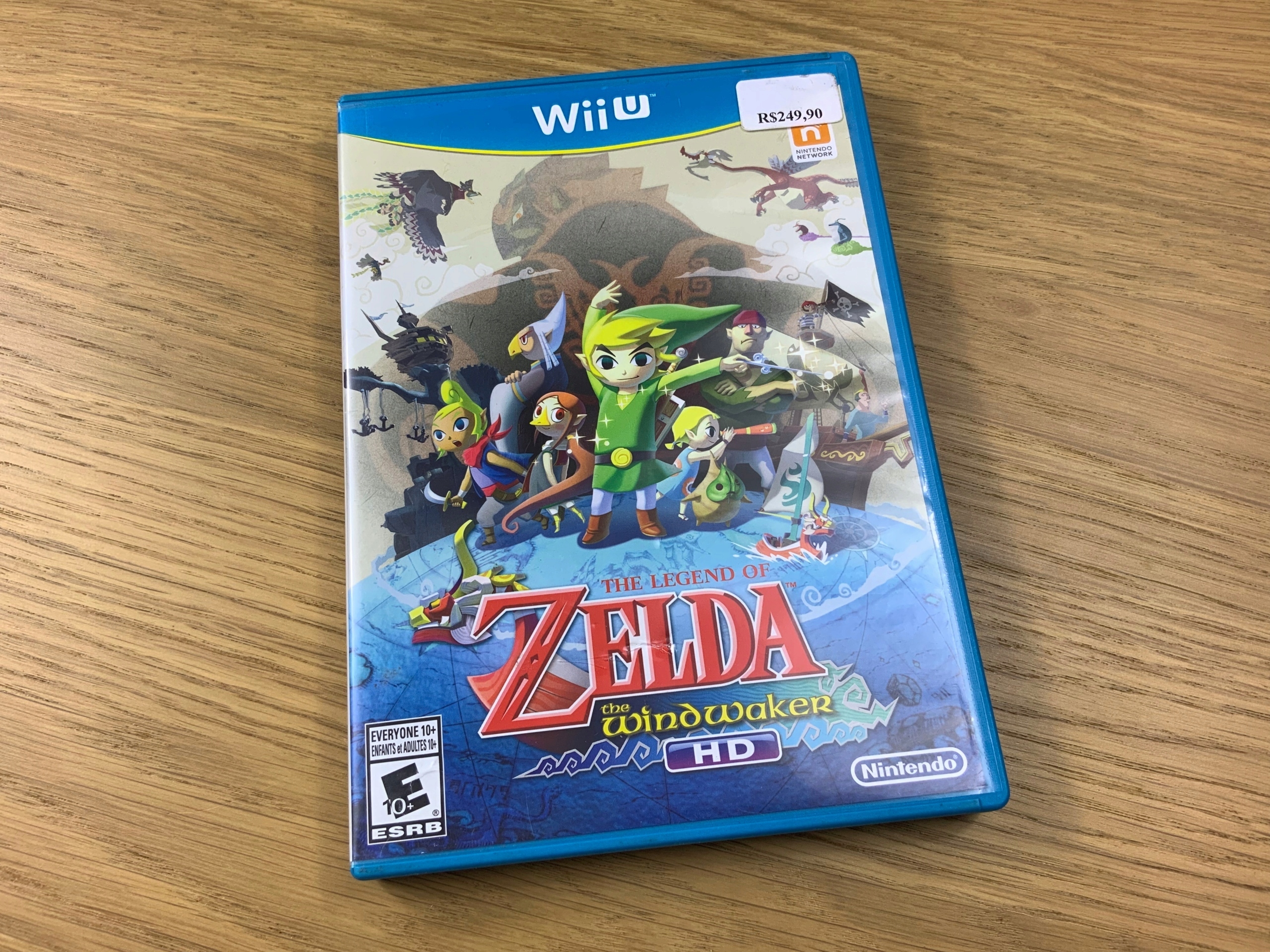 RHR LEGEND OF ZELDA WIND WALKER płyta ideał TYLKO NTSC WIIU Tematyka przygodowe