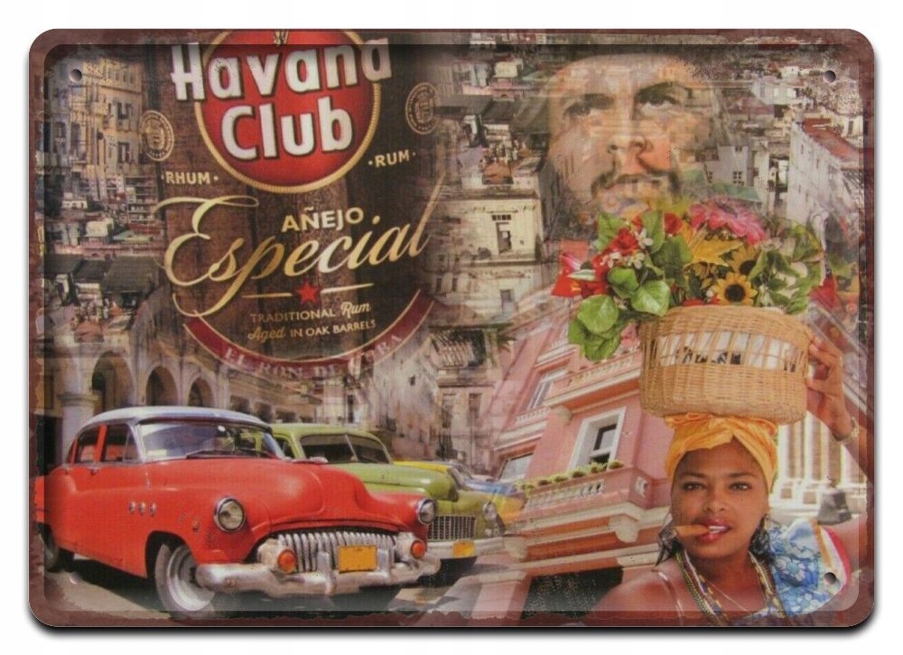 

Cuba Plakat Metalowy Szyld Obrazek Retro #20494