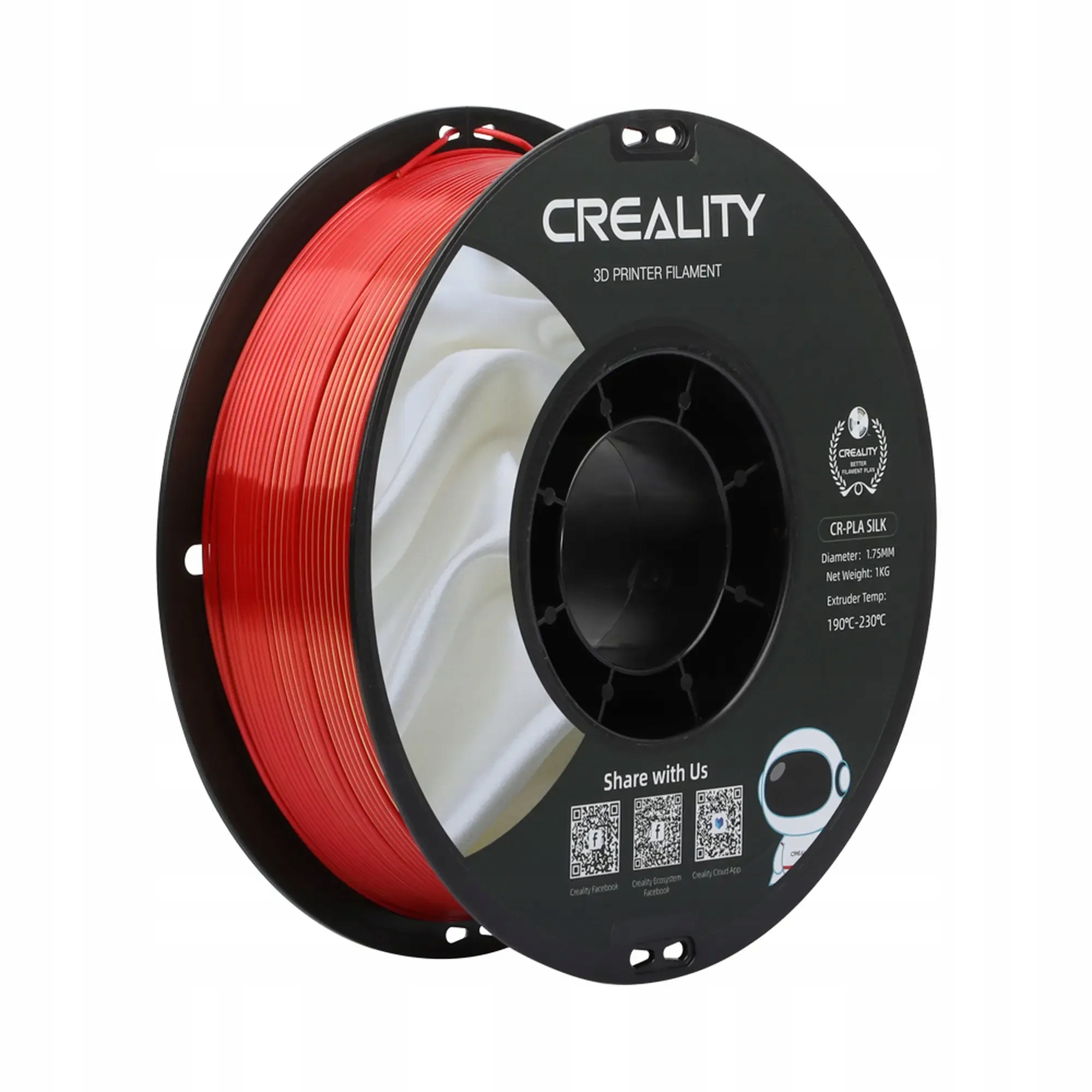 Filament Pla Creality 1,75 mm 1000 g wielokolorowy 3301120009