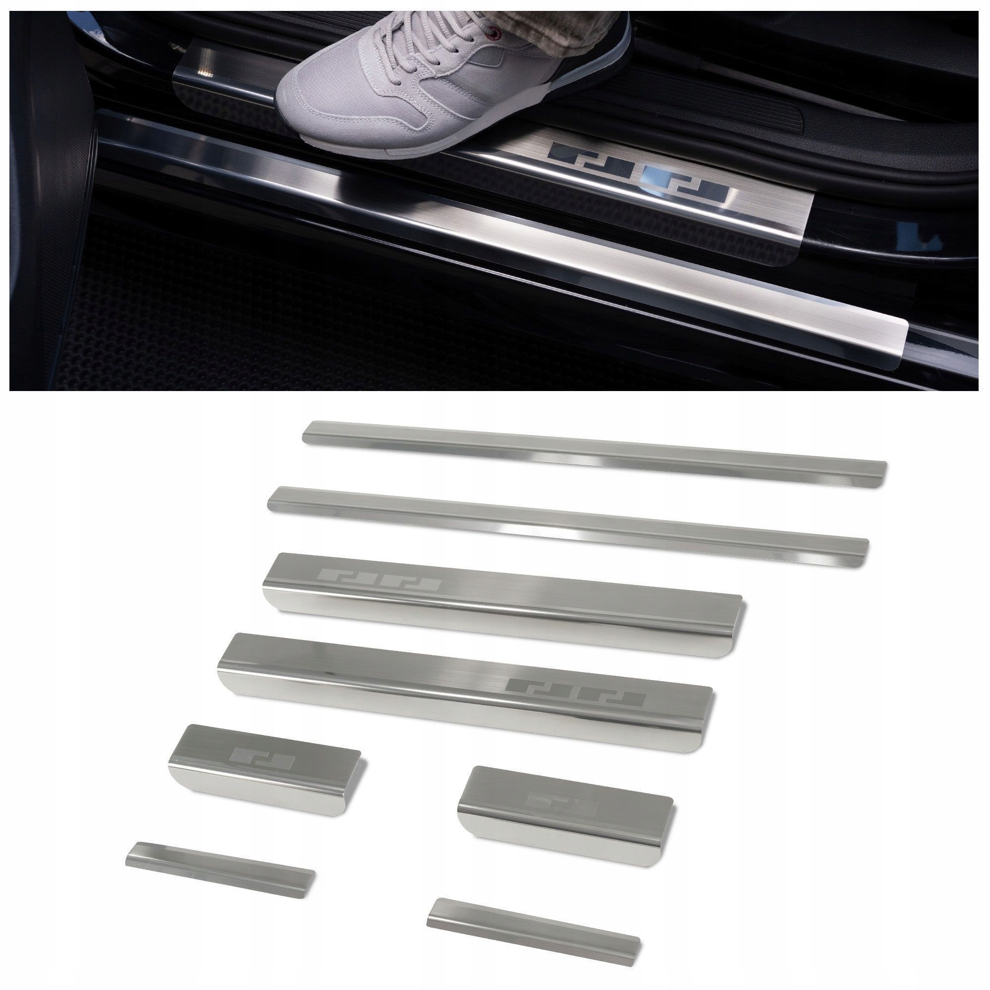 Ochranné krytky prahových lišt pro Vw CC I 3C/35 2012-2016 Coupe