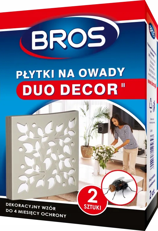 

Bros Płytki na owady Duo Decor, 2 sztuki