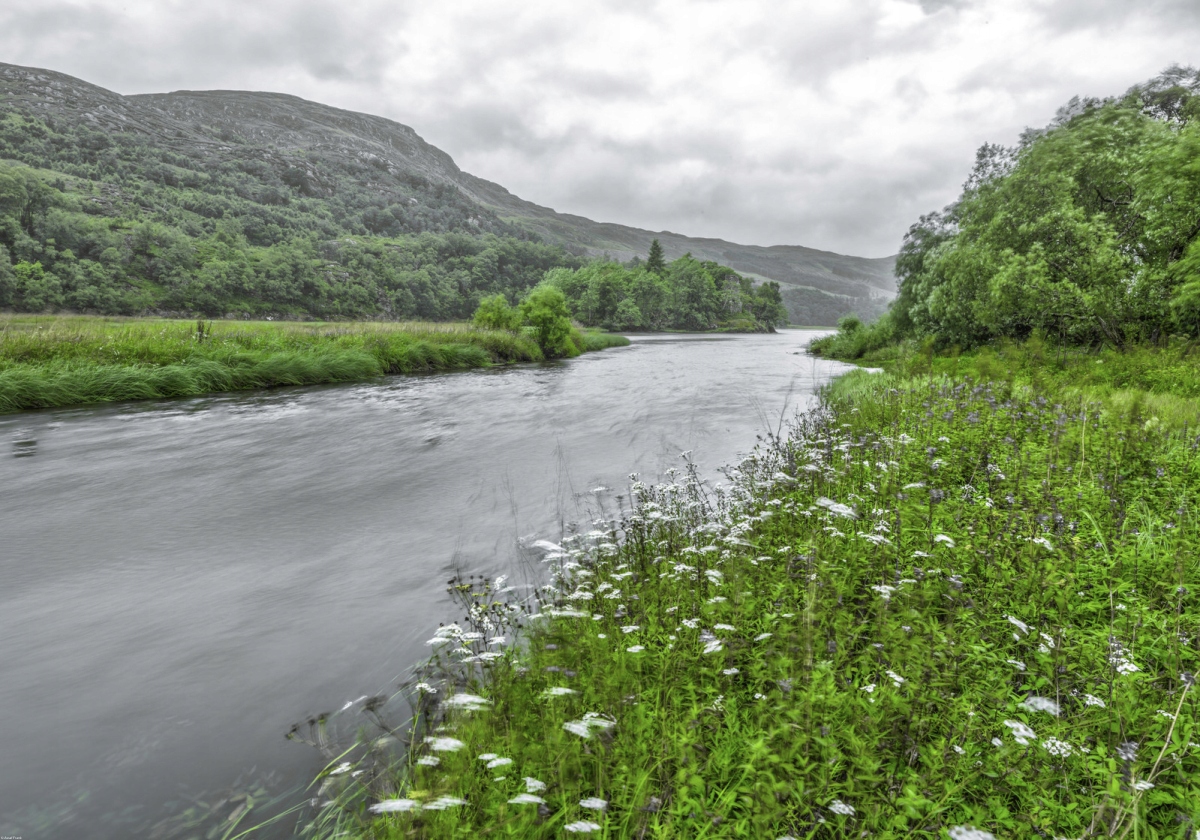 Plakát 100x70 cm Loch Lubhair, Assaf Frank