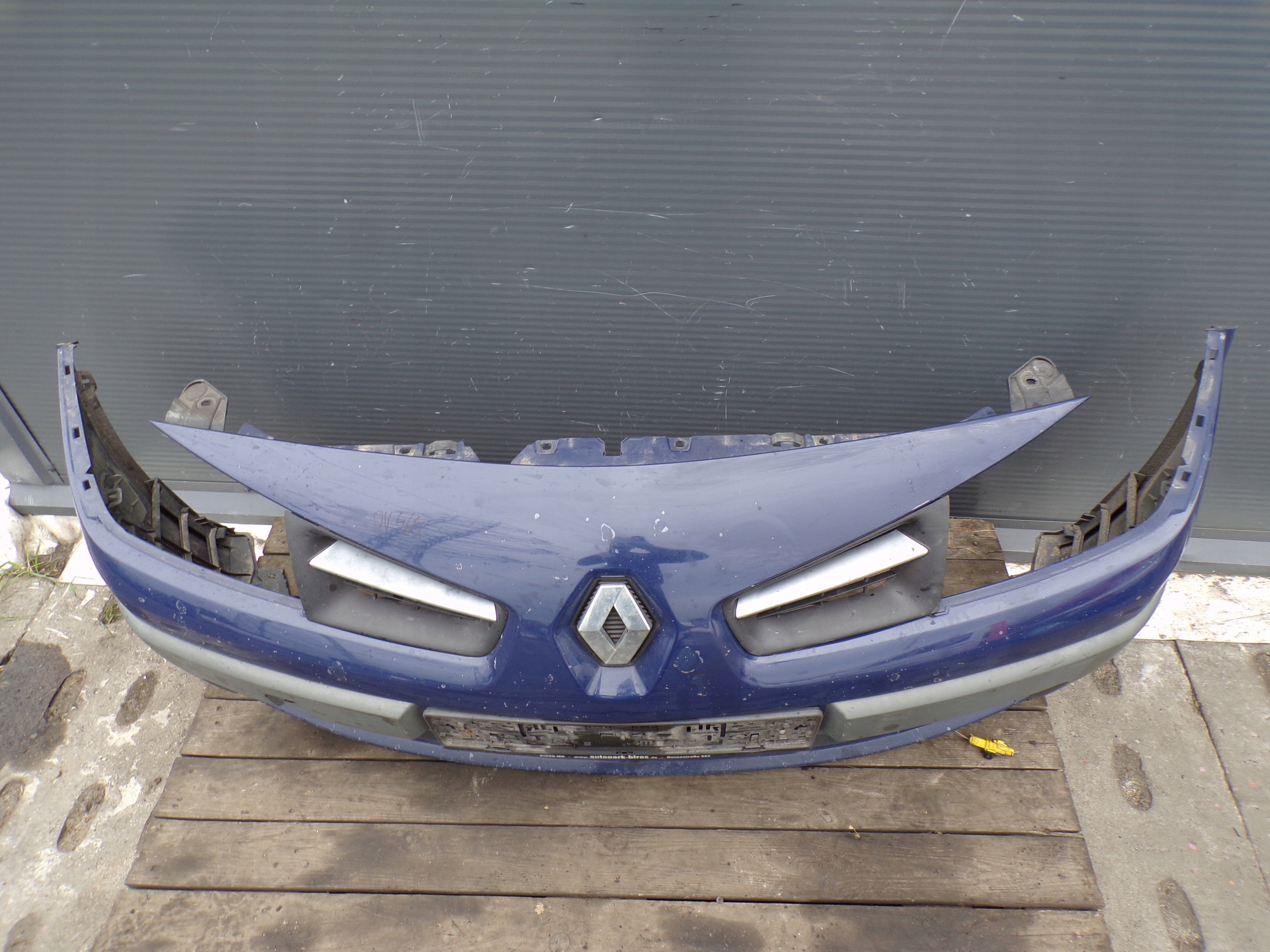 front bumper front RENAULT MEGANE 2 II LIFT colour OV460