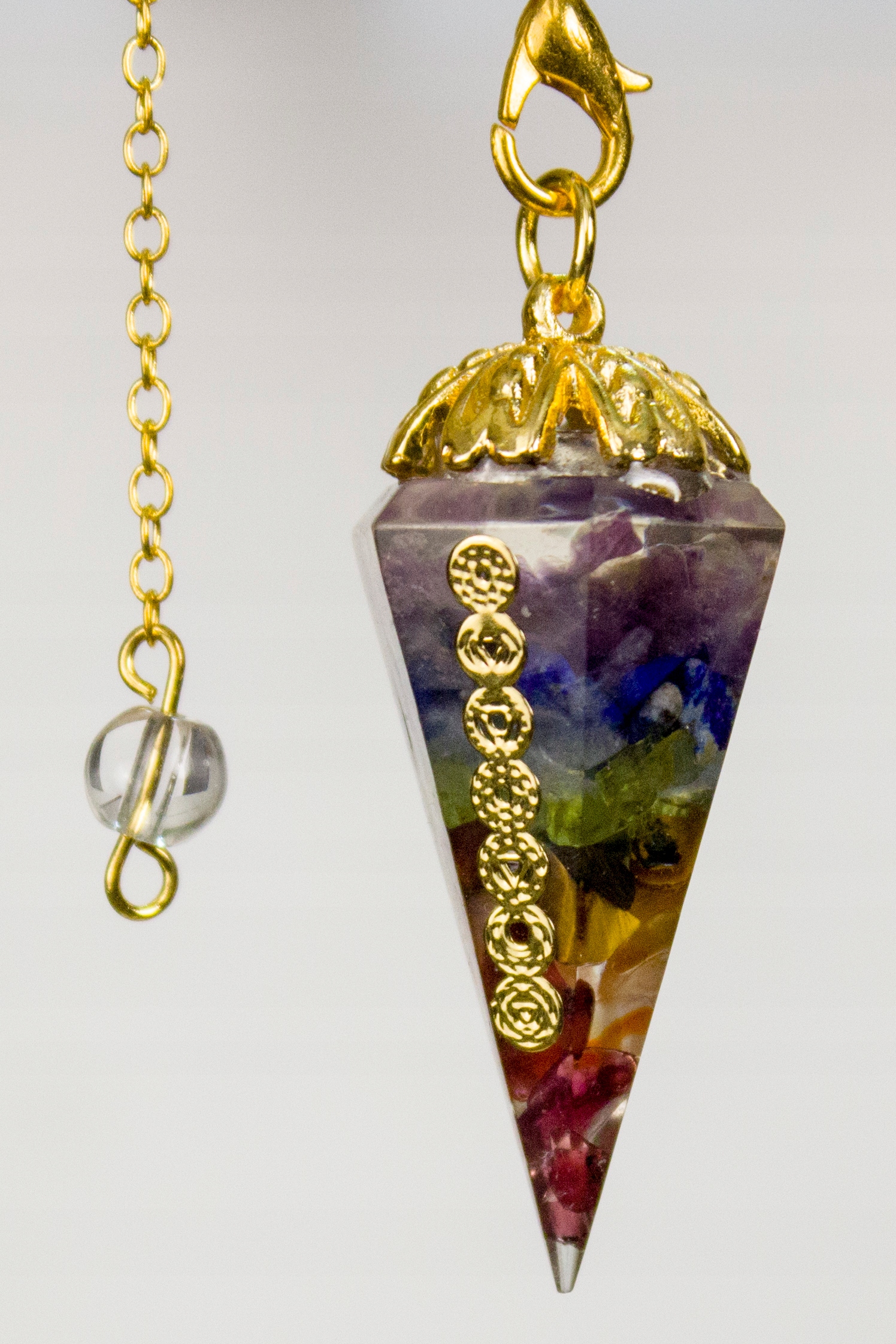 WAHADŁO RADIESTEZYJNE ORGONIT ENERGIA JASPIS AGAT ZDROWIE HARMONIA CZAKRY Marka Inna marka