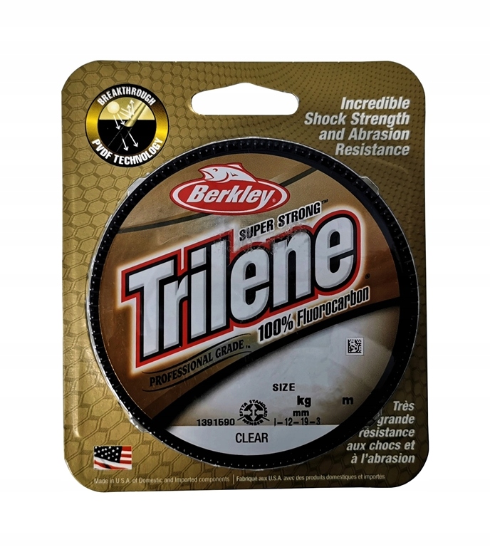 Berkley Trilene ETFLM18-15 Trln 100FL Ldr 0.18 25M