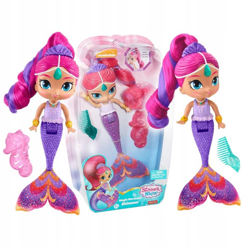 

Shimmer i Shine Magiczna Lalka Syrenka DTK65 DTK61
