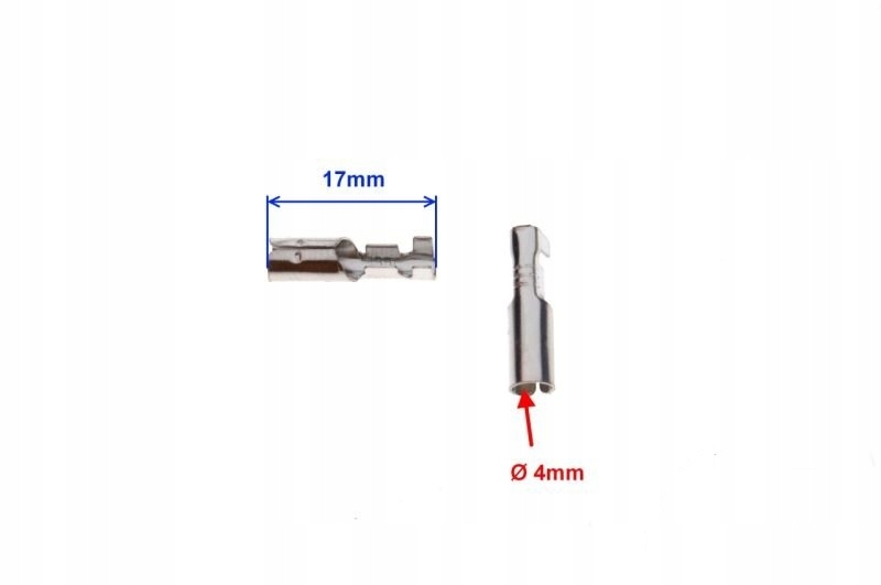 KOnektor okrągły żeński np. do kierunkowskazów 10 sztuk zestaw Producent Kengo