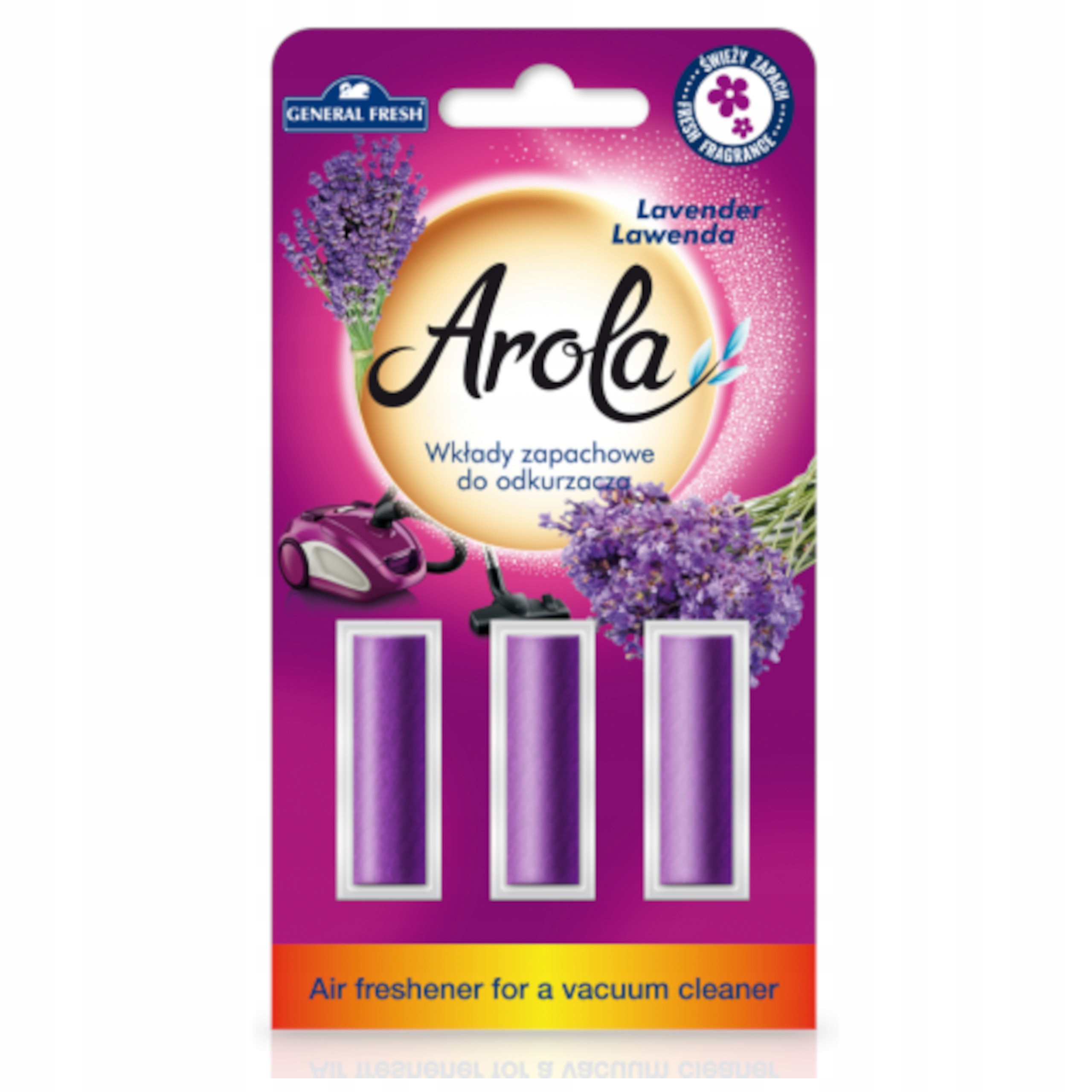 

Zapaszki Do Odkurzacza 3 Sztuki Zapach Lawenda