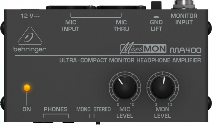 Behringer MA400 -monitorowy wzmacniacz słuchawkowy