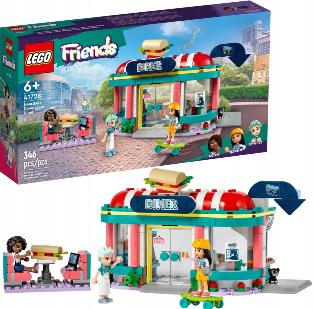 41728 Lego Friends Bar v centru města Heartlake