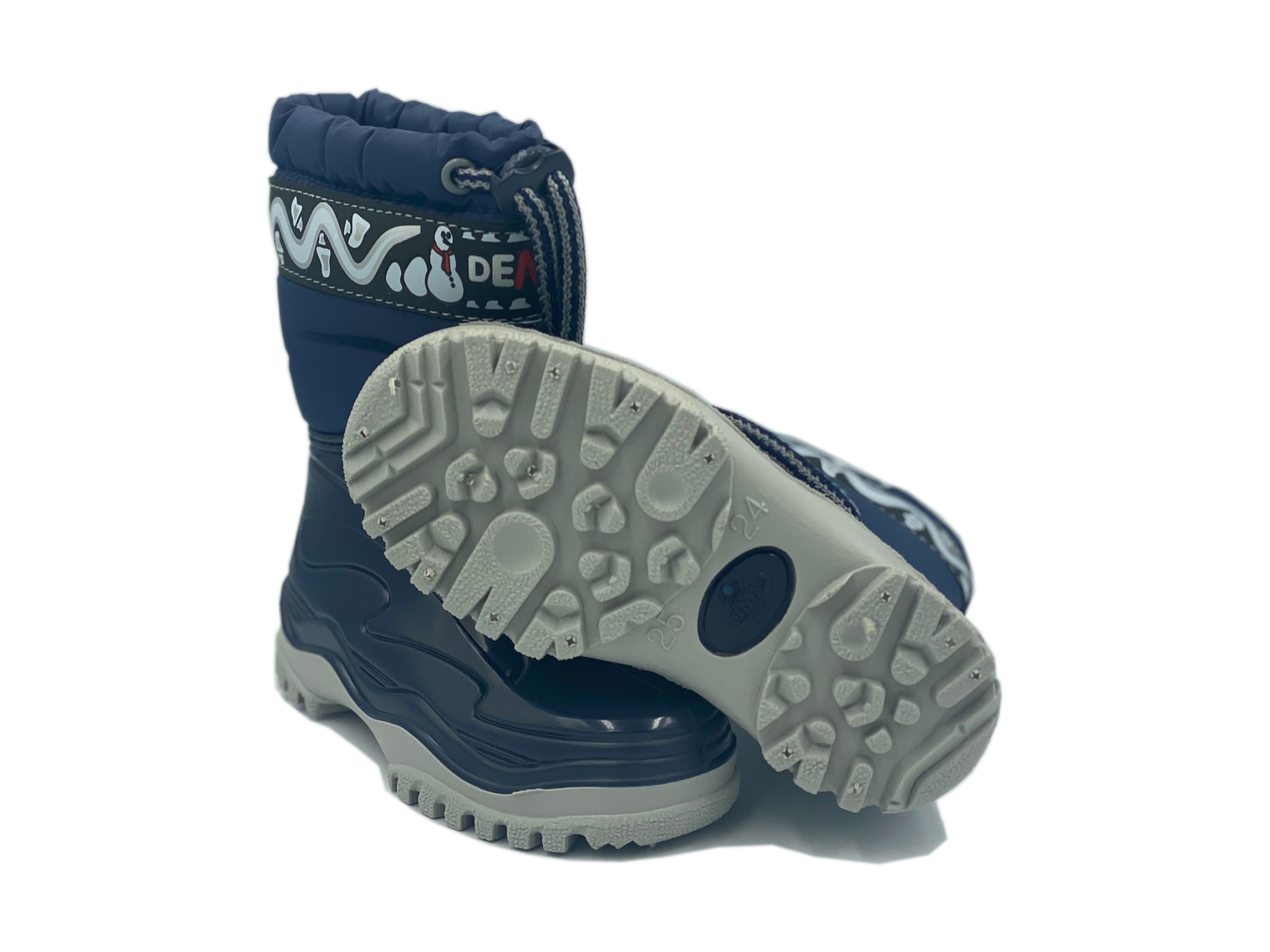 Demar Śniegowce FROST ocieplane PVC roz. 30/31 A Kolor niebieski