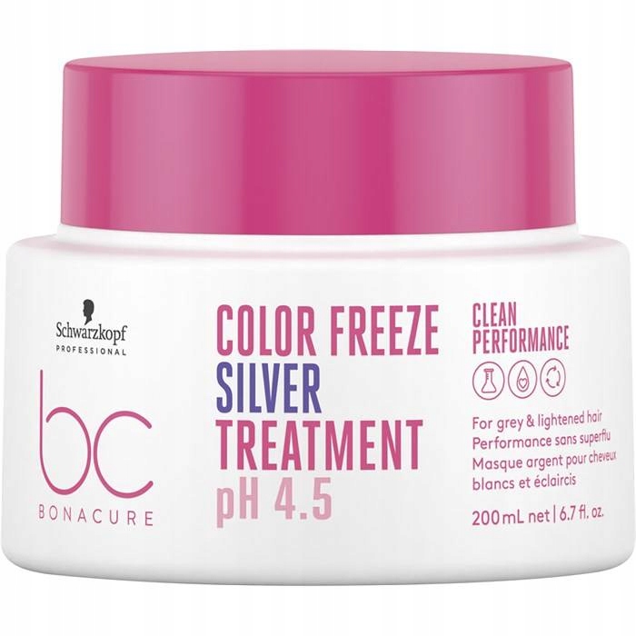 Schwarzkopf BC Color Freeze Silver 200 ml maska