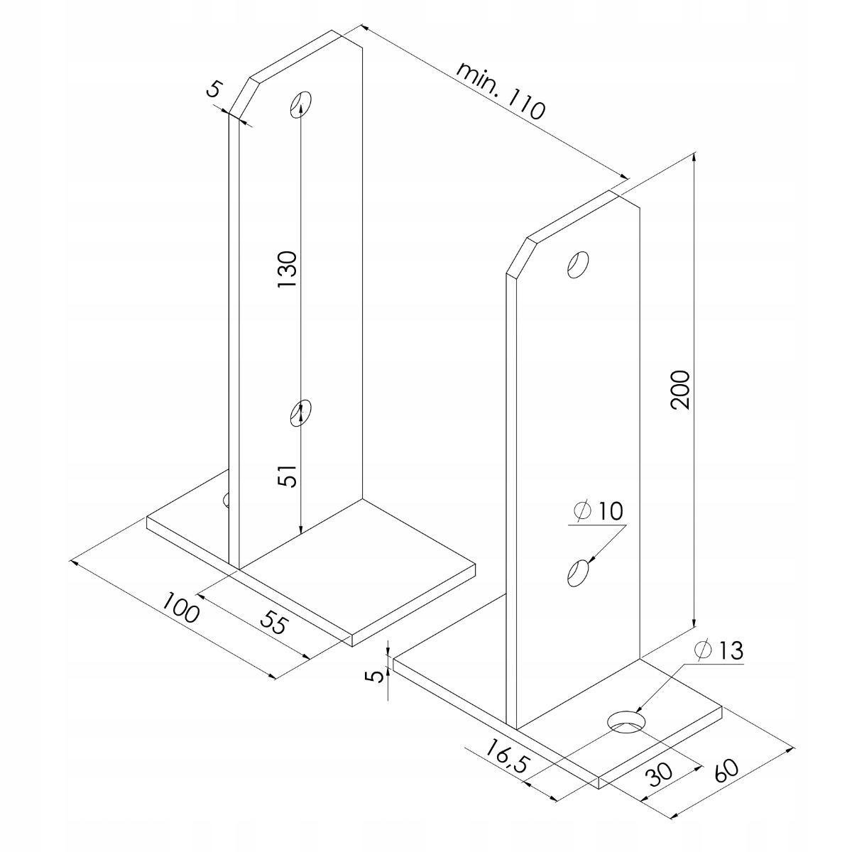 Stopa Słupa Regulowana EAN (GTIN) 5903111056872