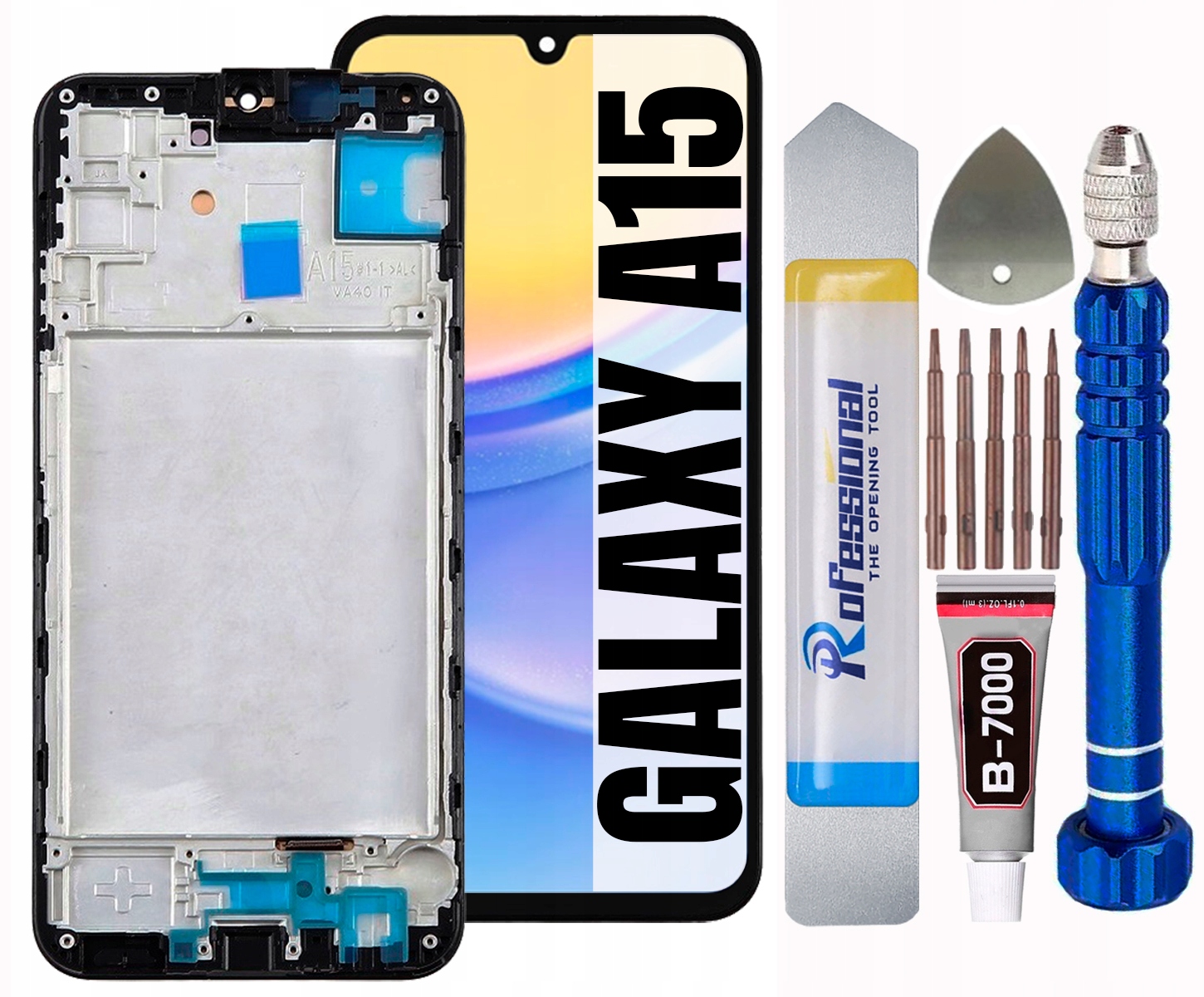 Displej Pro Samsung Galaxy A15 4G A155 Oled Plná Velikost 6,5 LCD Rámeček