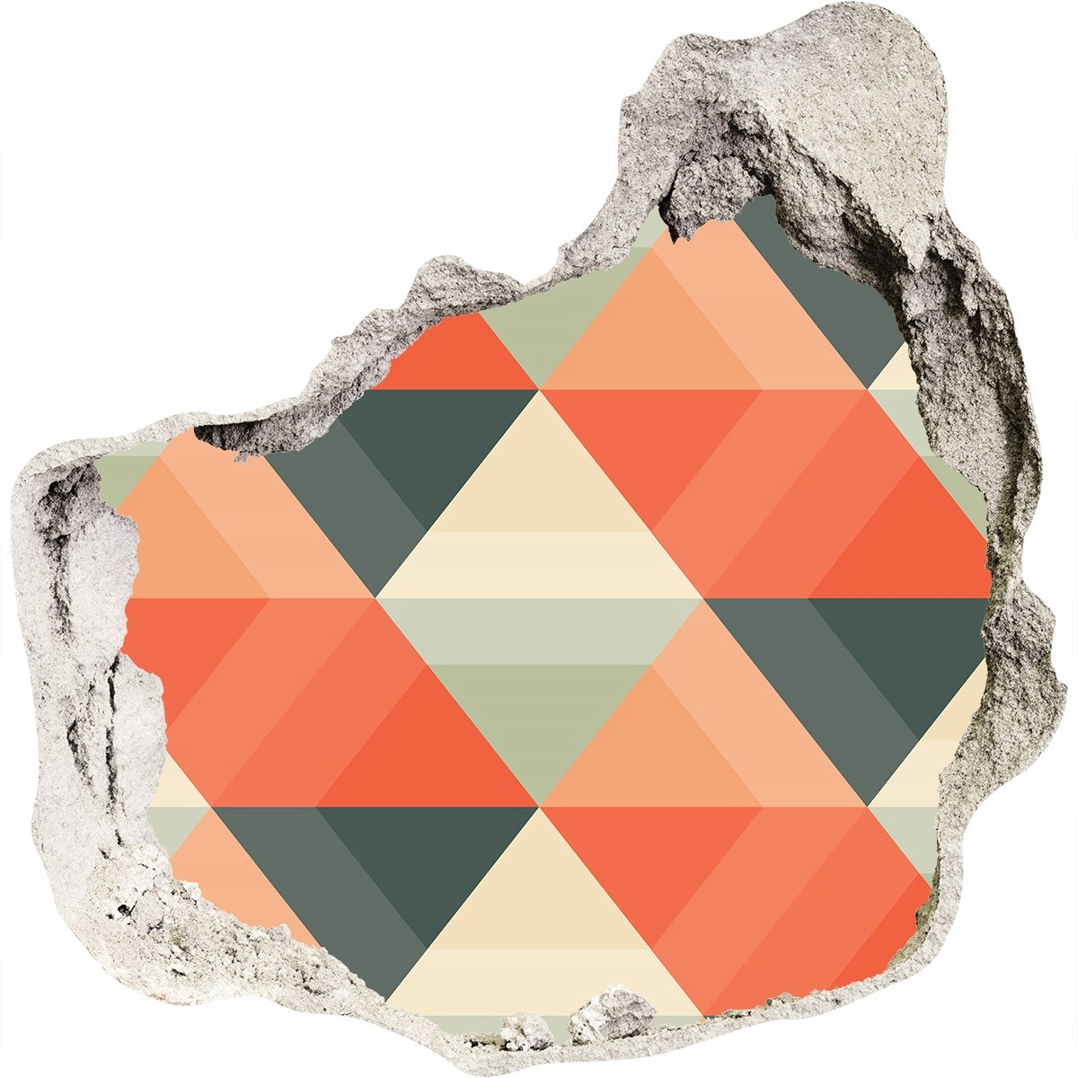 

Fotoobraz dziura ścienna Geometryczne tło 125x125